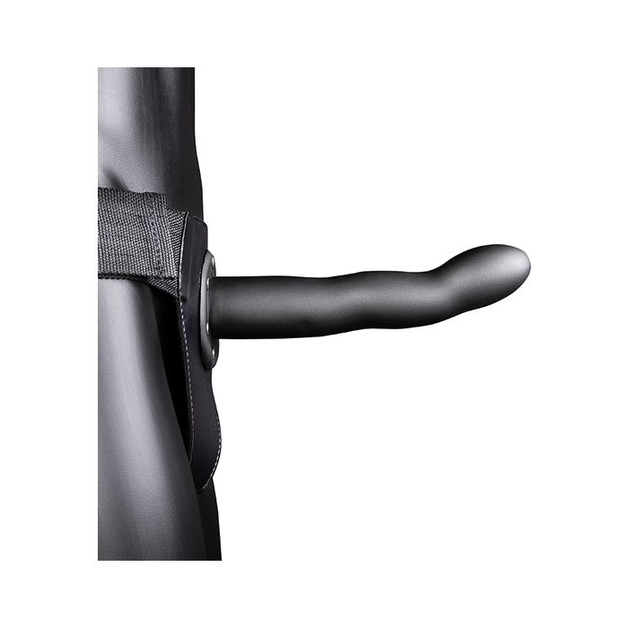 Strap On Ouch! Hollow Strap-On Curved GunMetal