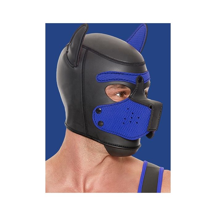 Máscara Puppy Hood Ouch! Azul