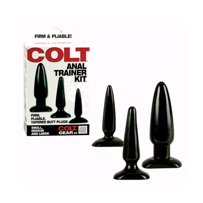 Kit de 3 Plugs Anais Colt Trainer