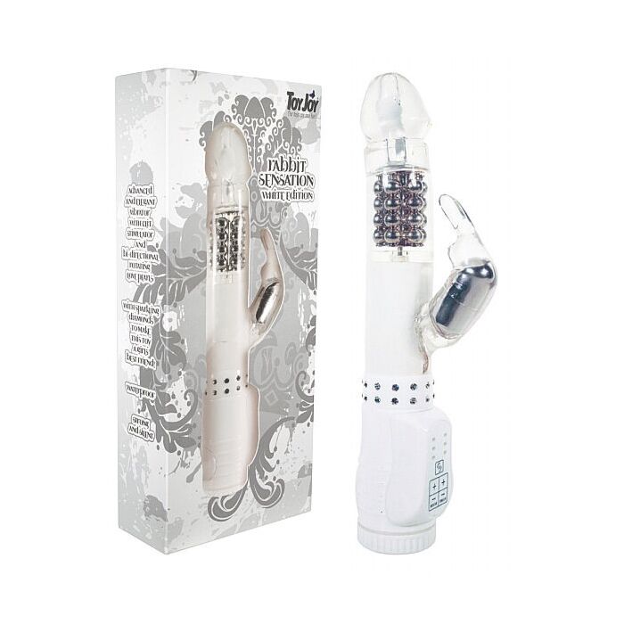 Vibrador Rabbit Sensation White Edition