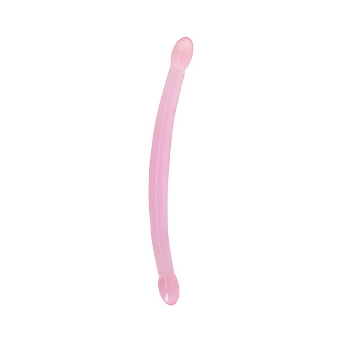 Dildo Duplo Crystal Clear 17