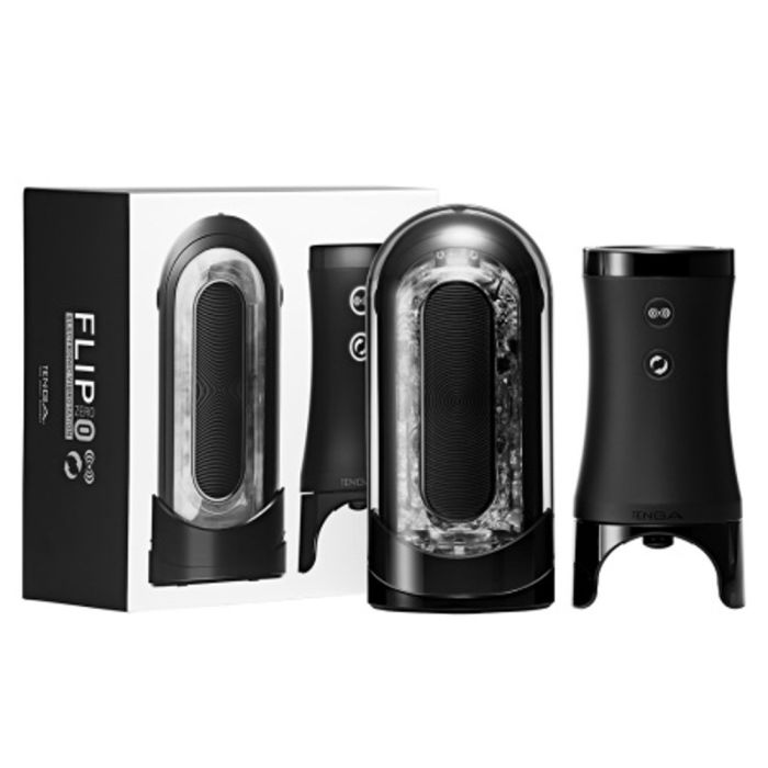 Masturbador C/ Acessórios Tenga Flip Zero Electronic Vibration Preto