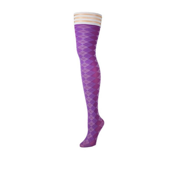 Meias Ligas Kix'ies Par 4 Roxas