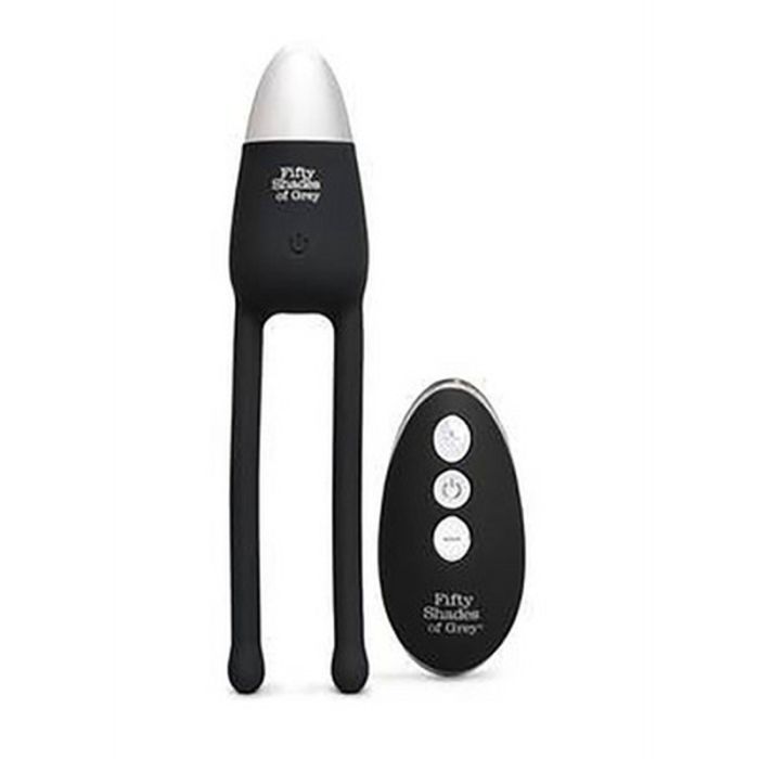 Vibrador de Casal C/ Comando Relentless Vibrations 50 Shades Of Grey