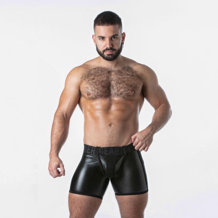 Boxers Open Access Locker Gear Pretos Frente