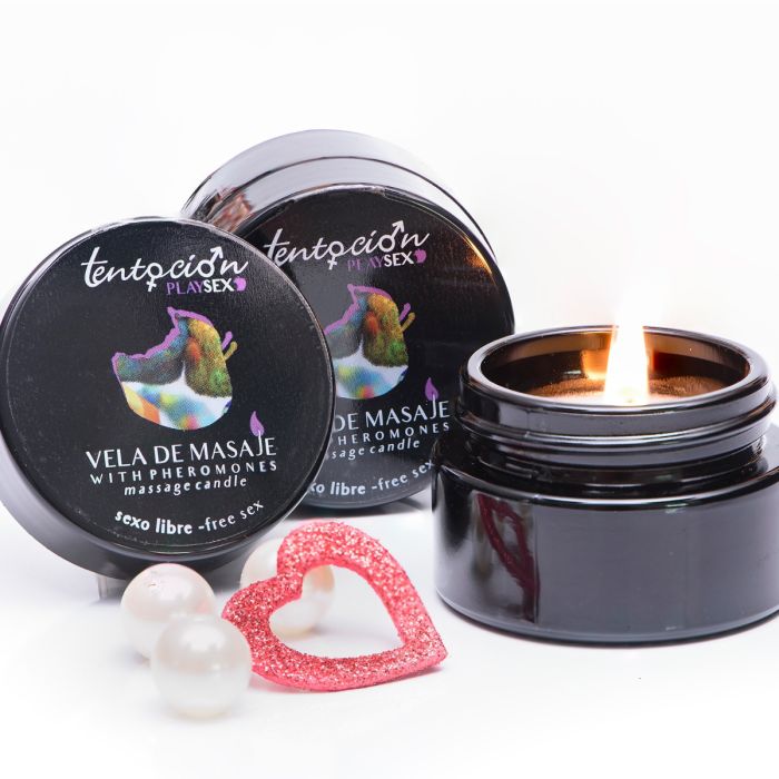 Vela de Massagem Tentación Play Sex Sexo Livre (20 ml)