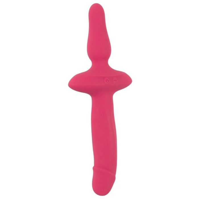 Vibrador e Plug Anal Recarregável 2in1 Couples Choice