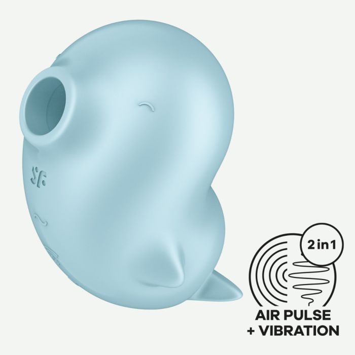 Estimulador Recarregável Sassy Seal Satisfyer Azul