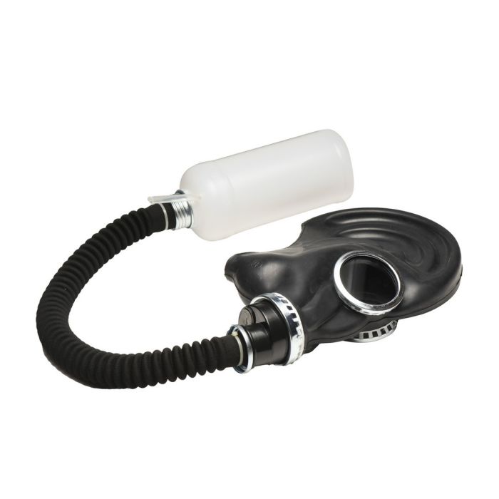 Máscara de Gás C/ Garrafa XR Brands Dark Inhaler Preto