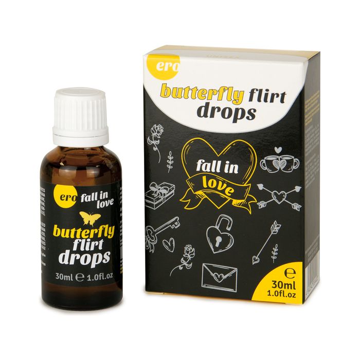 Afrodisíaco Unisexo Ero Butterfly Flirt Drops (30 ml)
