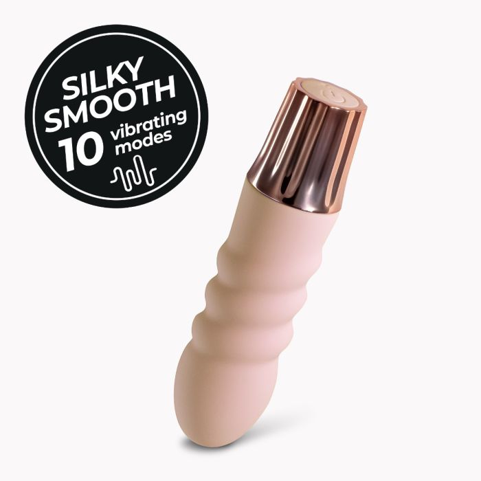Mini Vibrador Recarregável Mellow Bubbles Crushious Rosa