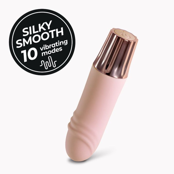 Mini Vibrador Recarregável Mellow Waves Crushious Rosa