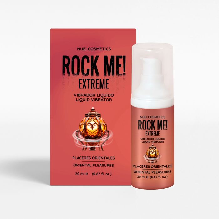 Vibrador Liquido Nuei Rock Me! Prazeres Orientais (20 ml) Conjunto