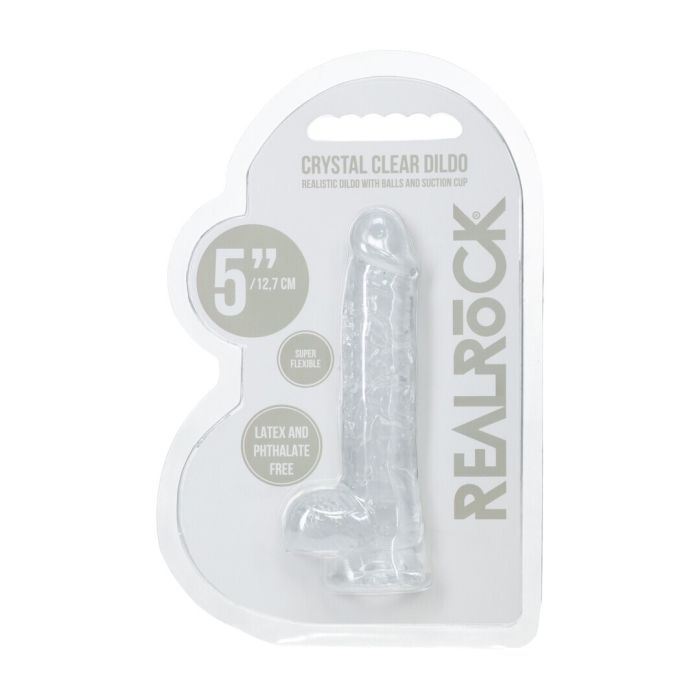 Dildo Realístico Crystal Clear Dildo C/ Sucção 5