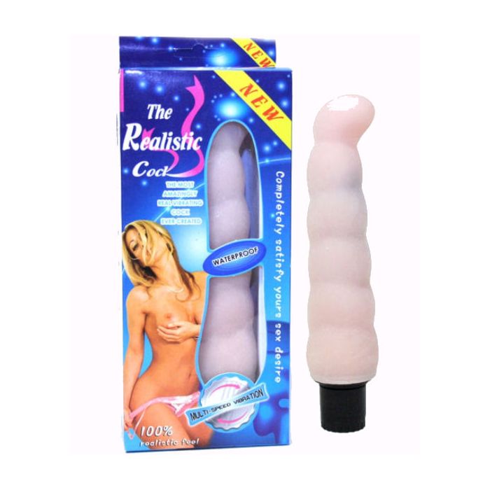 Vibrador The Realistic Cock Ponto G Branco