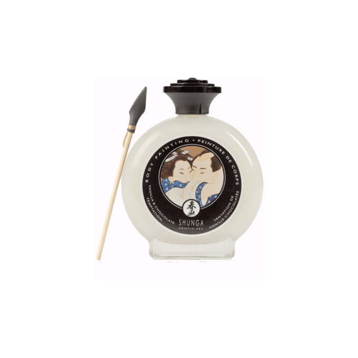 Tinta Corporal Shunga Chocolate Branco (100 ml)