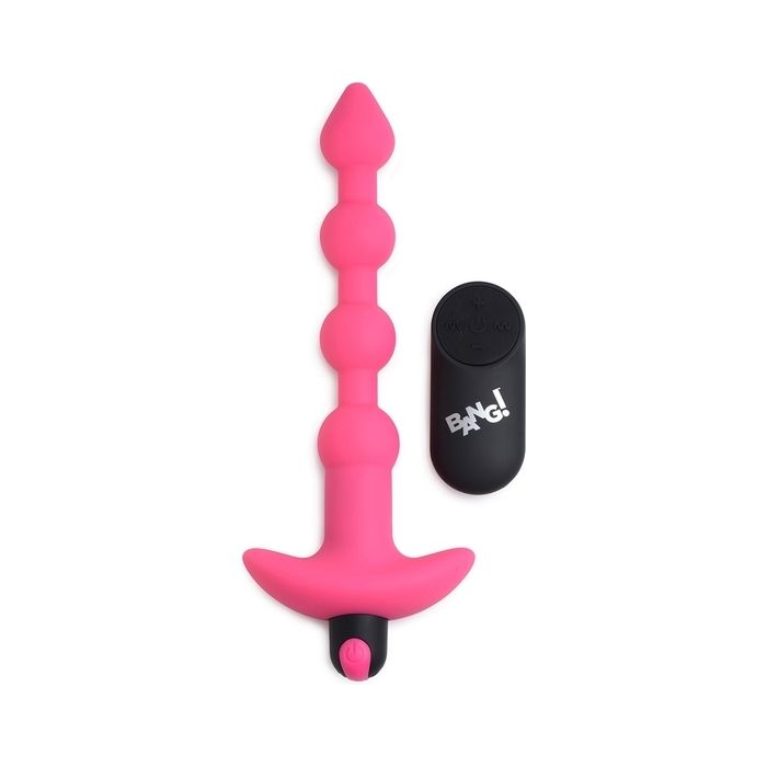 Plug Anal Recarregável Bang!Anal Beads Rosa