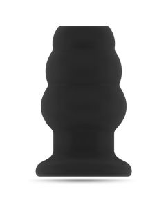 Plug Anal Sono Medium Hollow Tunnel Preto Nº50