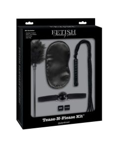 Conjunto Tease-N-Please Kit Teaser Fetish Fantasy Limited Edition Caixa