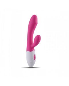 Vibrador Recarregável Molding Real Rabbit G-Spot Enjoy Rosa 2