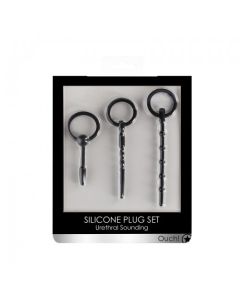 Conjunto de Dilatadores de Uretra Silicone Plug Set Ouch! Caixa