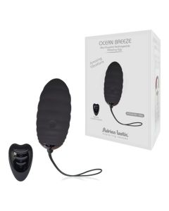 Ovo Vibratório Recarregável Ocean Breeze Adrien Lastic C/ Comando Preto Conjunto