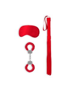 Kit Bondage Introdutório 1 Vermelho Ouch! 1