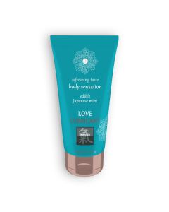 Lubrificante à Base de Água Beijável Shiatsu Love Lubricant Menta Japonesa (75 ml)