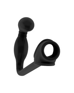 Plug Anal + Anel Sono Preto Nº2