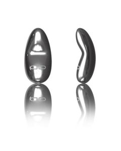 Vibrador Lelo® Yva Prata Lateral e Frente
