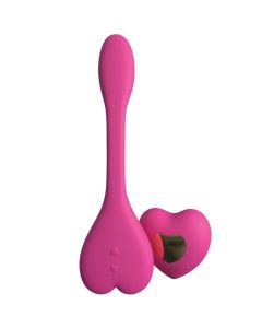 Vibrador Recarregável C/ Controle Romoto Kamasutra Rhythm Natya Rosa