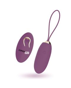 Óvulo Recarregável CoverMe C/ Controle Romoto Lapi Roxo
