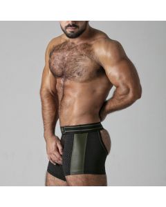 Perneiras Watch It Hard Locker Gear Caquis Lateral