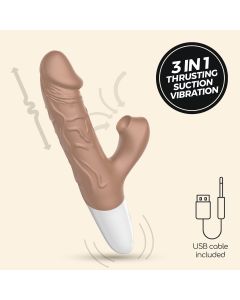 Vibrador Recarregável C/ Sucção Inspire Suction Emberly Púrpura