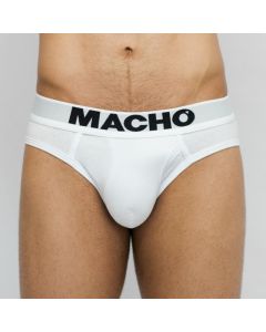 Cueca MC126 Macho Branca Frente