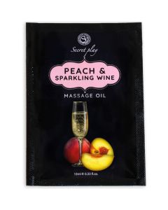 Óleo de Massagem Secret Play Pêssego & Espumante (10 ml)