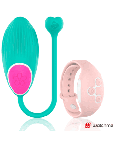 Ovo Vibratório Recarregável WearWatch WatchMe Wireless Aquamarine & Coral