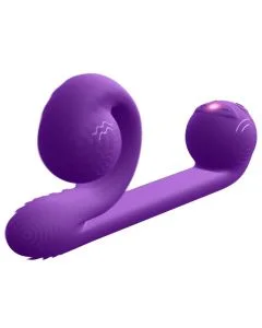 Vibrador Snail Vibe Multiaction Roxo
