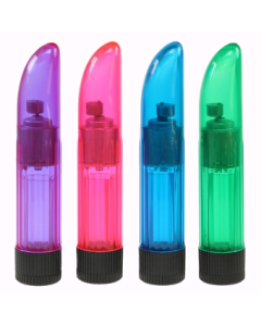 Vibrador Crystal Clear Rosa