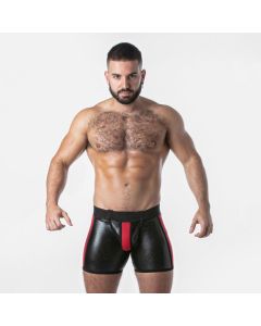 Boxers Backroom Bottomless Locker Gear Azuis Frente