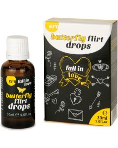 Afrodisíaco Unisexo Ero Butterfly Flirt Drops (30 ml)