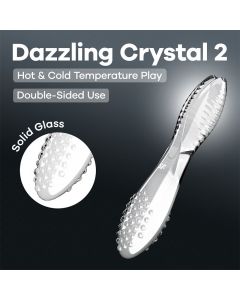 Dildo de Vidro Dazzling Crystal 2 Satisfyer Azul