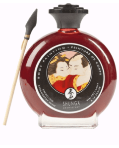 Tinta Corporal Shunga Morango (100 ml)